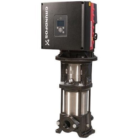 GRUNDFOS Pump, CRE 20-2 A-B-A-E-HQQE Vertical Multistage Centrifugal, 2" x 2" Oval / NPT(F) Connection 99392154